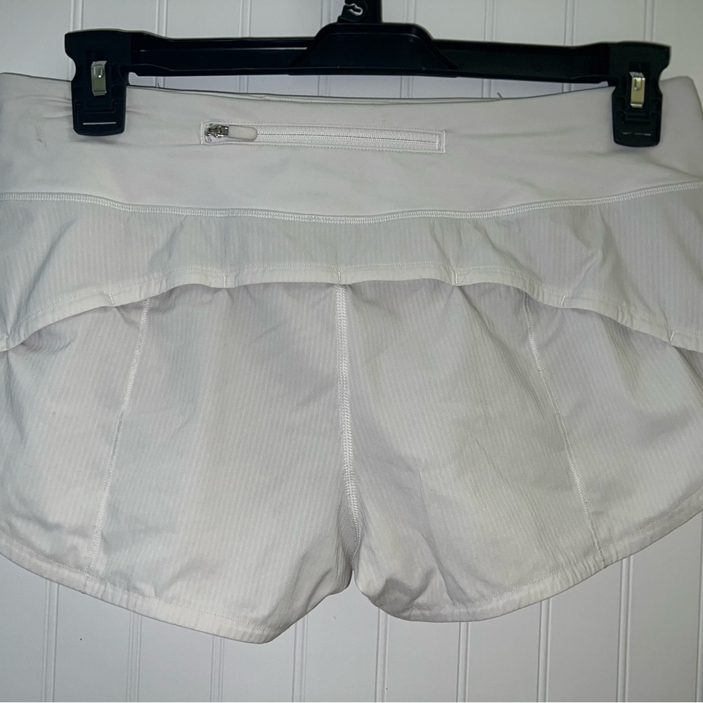 Lululemon white shorts